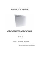 CHINA_chassis ETE-2_operation manual